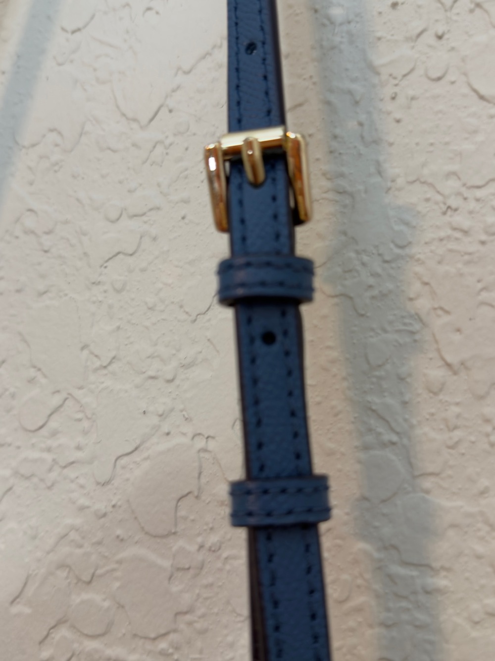 MICHAEL KORS Jet Set Saffiano Leather Blue Crossbody Bag - Picture 7 of 7